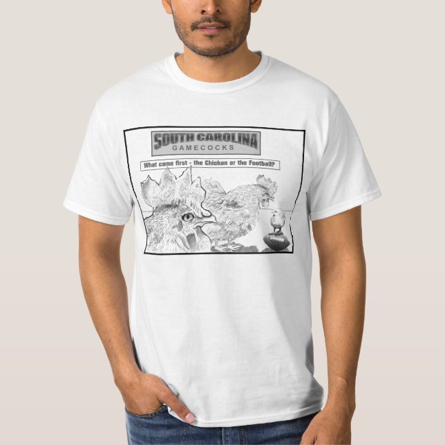 Kampfhahn-T - Shirt (Vorderseite)