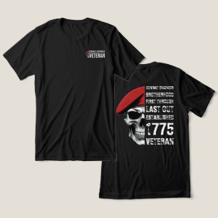 Kampfingenieur Pionier Castle Taktisches Abzeichen Tri-Blend Shirt
