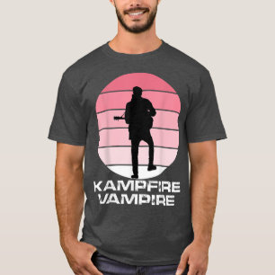 Kampfire Vampire T-Shirt Scottish Music Schwarzes