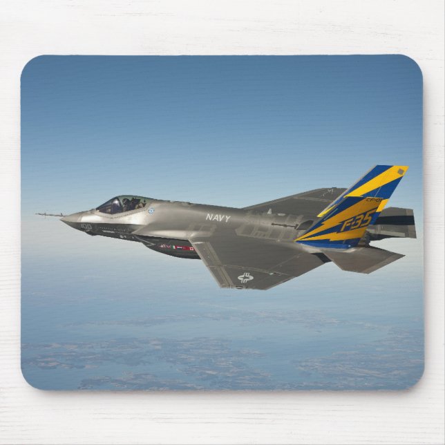 Kampfjet-Foto Mousepad (Vorne)