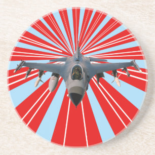 Kampfjet Getränkeuntersetzer