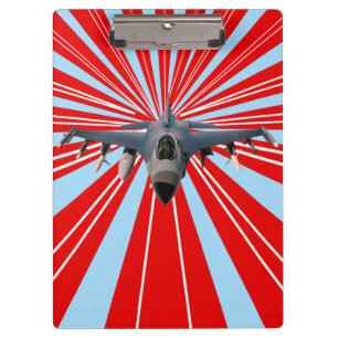 Kampfjet Klemmbrett