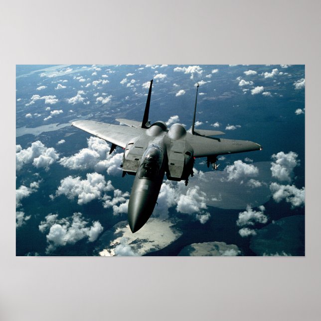 Kampfjet Poster (Vorne)