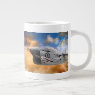 KAMPFJET WILDSKY-GRENZEN Jumbo-Tasse