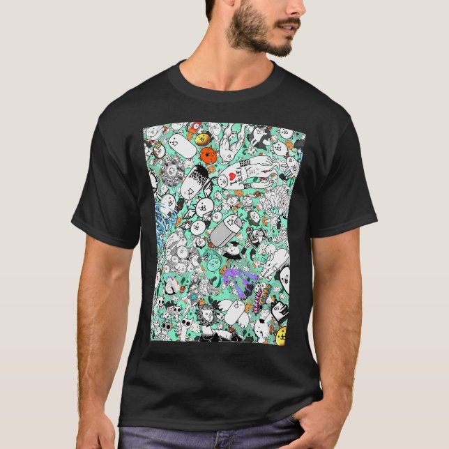 Kampfkatzen T-Shirt (Vorderseite)