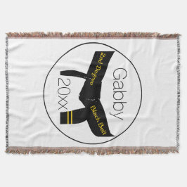 Kampfkunst 2. Grad Black Belt Decke