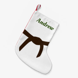 Kampfkunst Brown Belt Kleiner Weihnachtsstrumpf