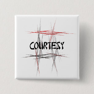 Kampfkunst Courtesy Button