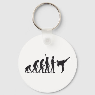 Kampfkunst der Evolution Schlüsselanhänger