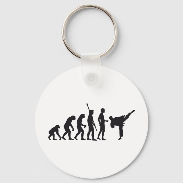 Kampfkunst der Evolution Schlüsselanhänger (Vorderseite)