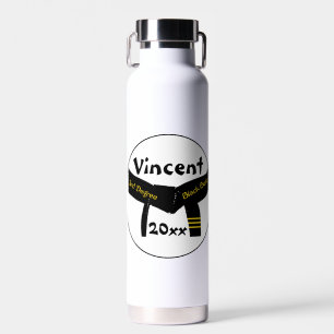 Kampfkunst Dritter Grad Black Belt Trinkflasche