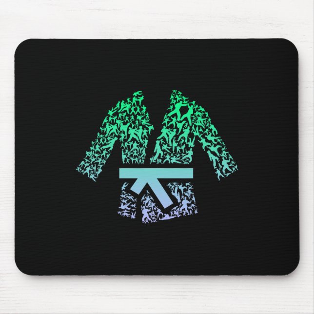 Kampfkunst für Karate Fighter Gi Karate Uniform Mousepad (Vorne)