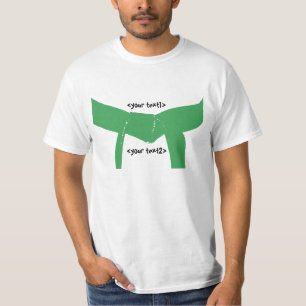 Kampfkunst-grüner Gürtel T-Shirt