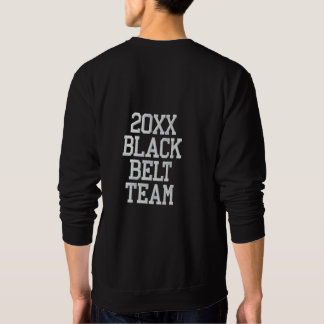 Kampfkunst-Gürtel-Team-Aufwärmen-Jacke Besticktes Sweatshirt