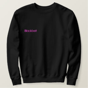 Kampfkunst iBlackbelt Besticktes Sweatshirt