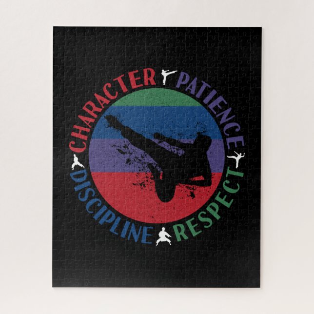 Kampfkunst - Karate-Grundwerte (Vertikal)