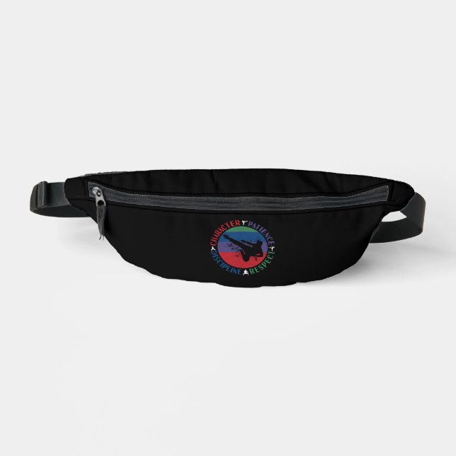 Kampfkunst - Karate-Grundwerte Bauchtasche (Vorderseite)