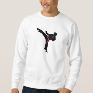 Kampfkunst-Karatetritt Sweatshirt