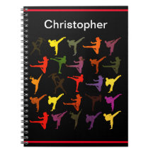 Kampfkunst Kick Karate Kinder Schwarze Moderne