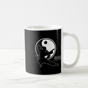 Kampfkunst Lance Symbol Karate Kick Fighter Aest Kaffeetasse