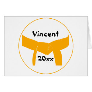 Kampfkunst Orange Belt