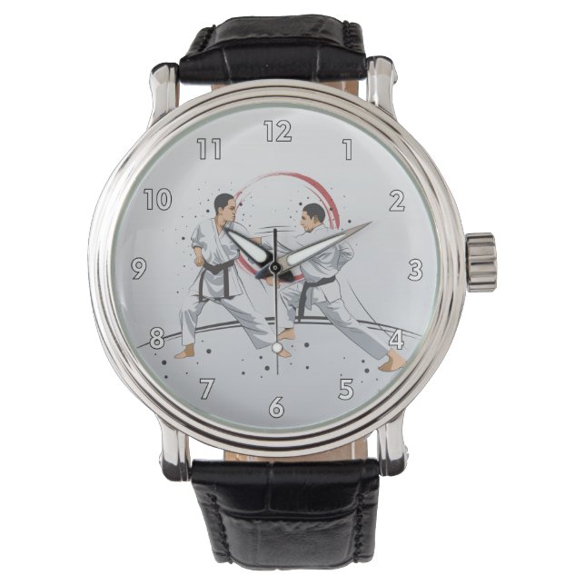 Kampfkunst und Kampfkunst Armbanduhr (Vorderseite)