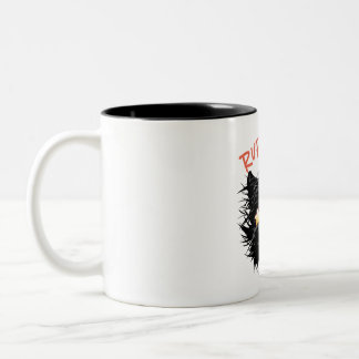 Kampfläufer-Nacht Zweifarbige Tasse