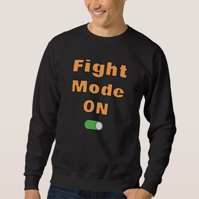 Kampfmodus Ein Sweatshirt (Vorderseite)