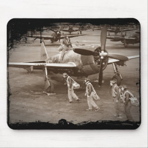Kampfpiloten-Ausbildung auf P-47 Thunderbolts Mousepad