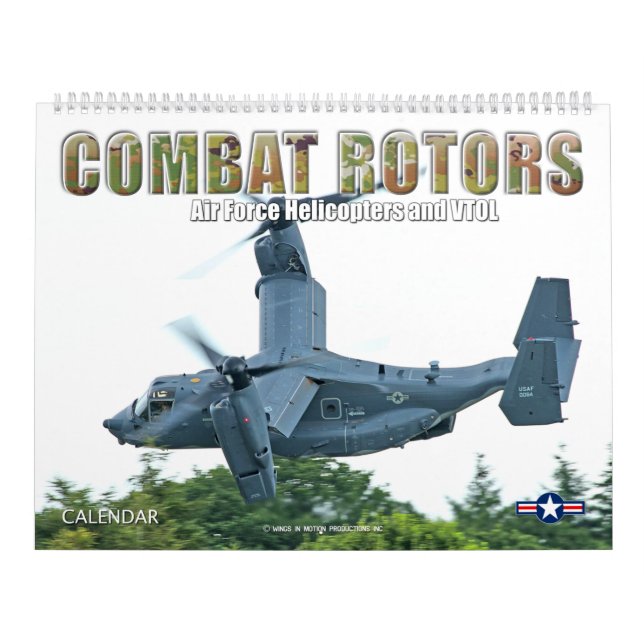 KAMPFROREN - Luftwaffenhubschrauber und VTOL Kalender (Titelbild)