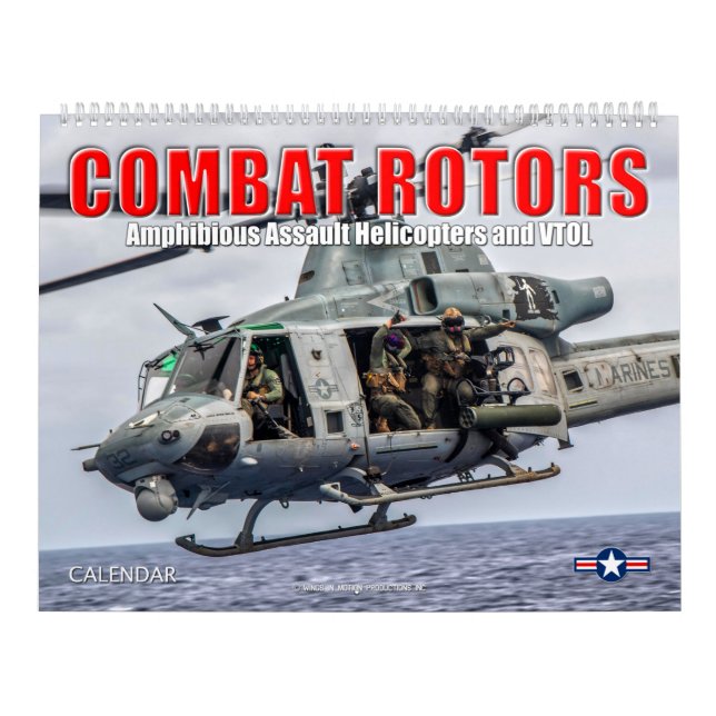 KAMPFROTOREN - Amphibious Assault Rotorcraft Kalender (Titelbild)
