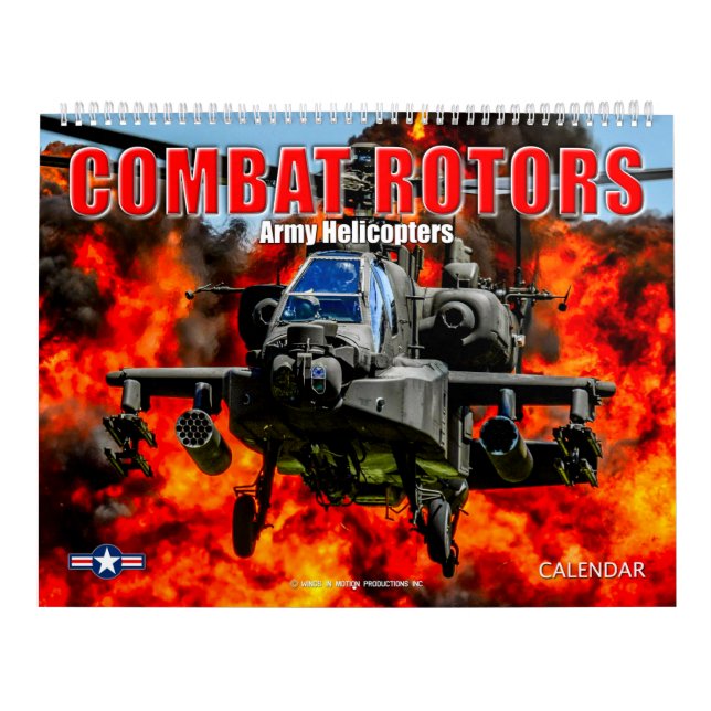 KAMPFROTOREN - Armeehubschrauber Kalender (Titelbild)