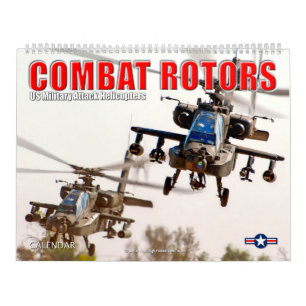 KAMPFROTOREN - US-Militärhubschrauber Kalender
