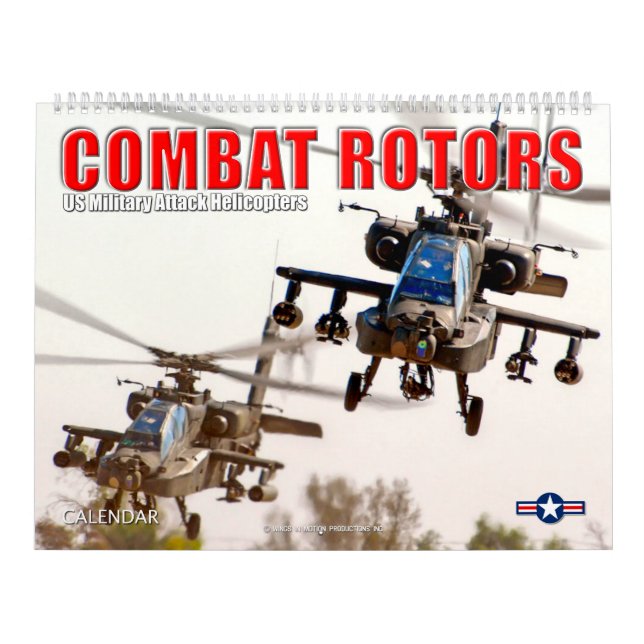 KAMPFROTOREN - US-Militärhubschrauber Kalender (Titelbild)