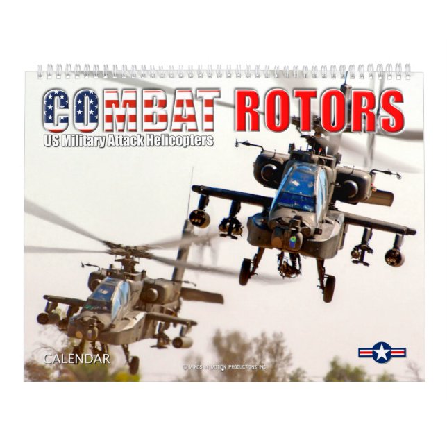 KAMPFROTOREN - US-Militärhubschrauber Kalender (Titelbild)