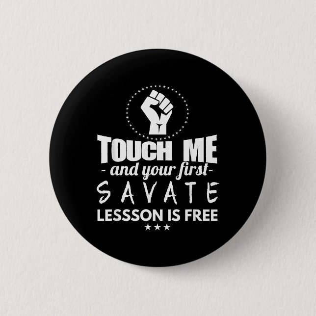 Kampfsport Button (Vorderseite)