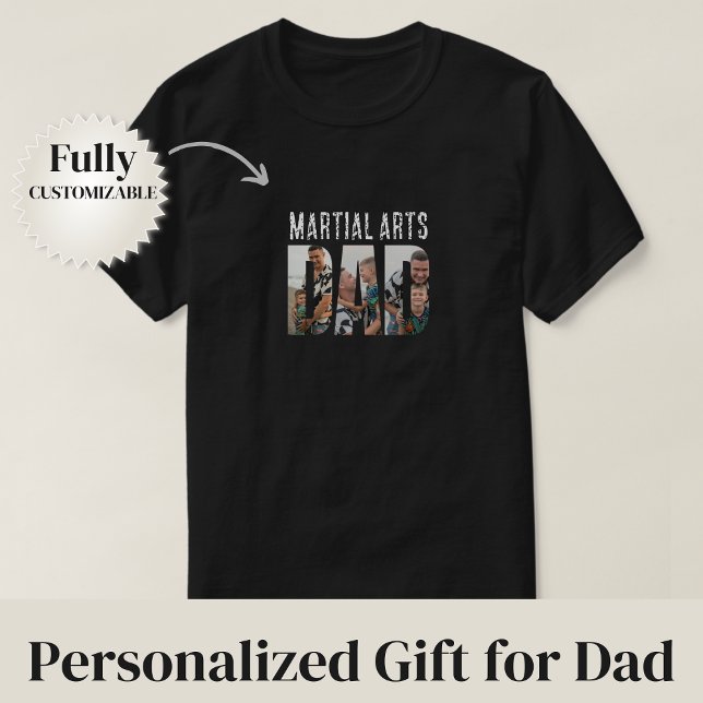 Kampfsport Papa T-Shirt (Martial Arts Dad T-Shirt)