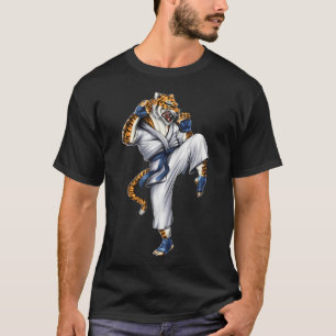 Kampfsport-Tiger T-Shirt