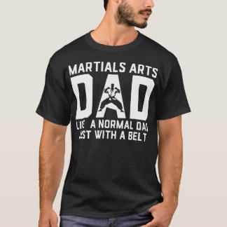 Kampfsport-Vater wie ein normaler Vater Karate Jud T-Shirt