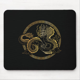Kampfsportarten - Chinesischer Tai Chi-Drache Mousepad