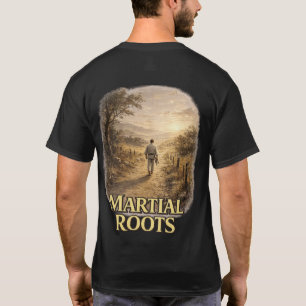 Kampfsportliche Wurzeln bleiben der Weg T-Shirt