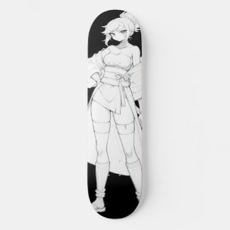 Kampfstil-Anime-Mädchen-Skateboard-Deck Skateboard