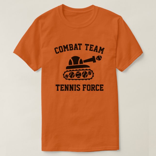 Kampfteam Tenniskrafttank in Shirt für Spieler (Design vorne)