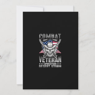 Kampfveteran Wüstensturm Einladung