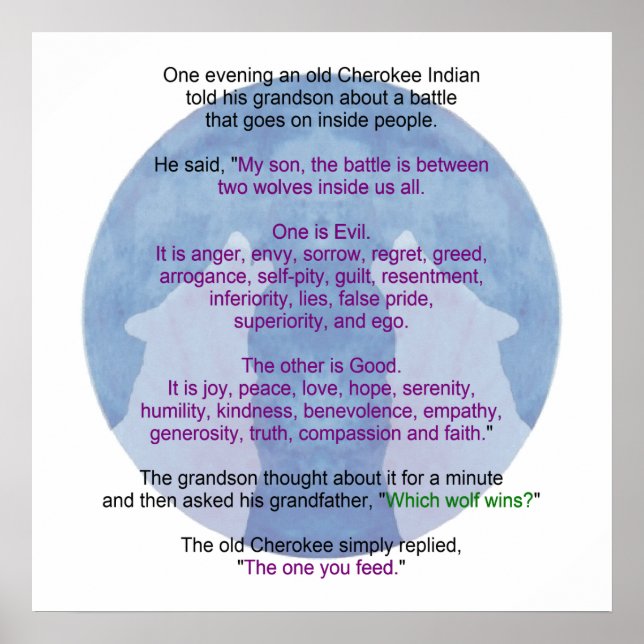 Kampfwölfe Poster (Vorne)