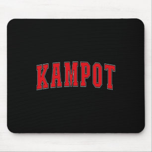 Kampot Kambodscha kambodschanische Urlaubs-Souveni Mousepad