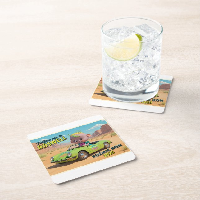 Kan Kooler  Rechteckiger Pappuntersetzer (Vor Ort)