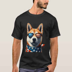 Kanaan Hund 4. Juli Amerikanischer Unabhängigkeits T-Shirt