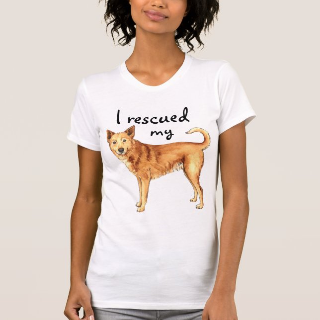 Kanaan Hund retten T-Shirt (Vorderseite)