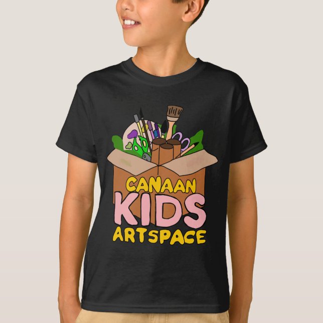 Kanaan Kids Artspace T-Shirt (Vorderseite)